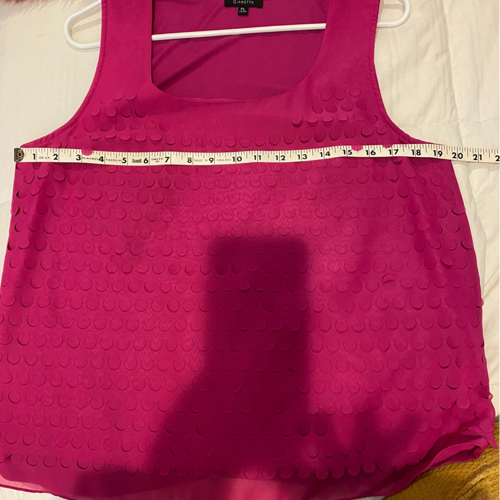 Gianetta Laser Cut Tank Top - Picture 4 of 5